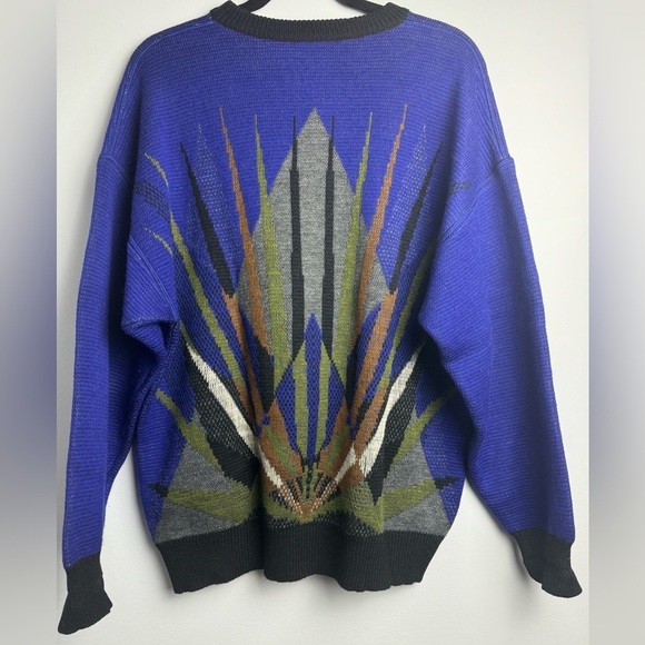 Vintage Falcaro Made in Italy 100% Wool Sweater - Picture 4 of 8